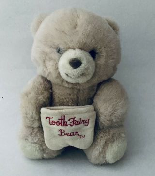 Carousel Animal Fair 1985 Tooth Fairy Bear Plush Teddy