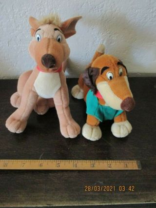 All Dogs Go To Heaven Stuffed Animals " Charlie And Itchy "