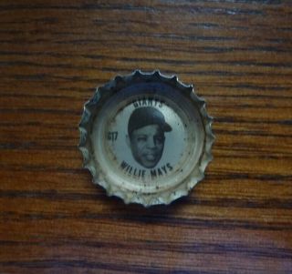 1968 King Size Coke Willie Mays San Francisco Giants Bottle Cap G17
