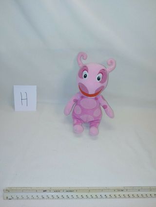 Nick Jr Backyardigans Uniqua Pink Plush Stuffed Animal Toy
