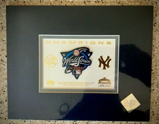 2000 Upper Deck Limited Edition World Series Champions Patch - Ny Yankees /2000