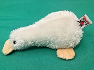 Ganz Webkinz Lil Kinz Google White Platypus Plush Stuffed Animal Euc