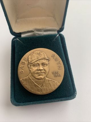 Rare Babe Ruth Collectible Coin “the Sultan Of Swat " Lifetime Home Runs 714