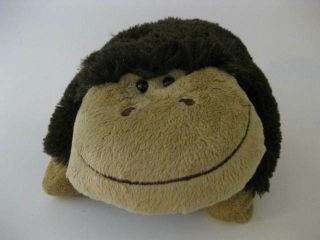 Pillow Pets Pee - Wees Brown Monkey 11 " Pillow Plush Stuffed Animal