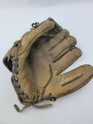 Vintage Ted Williams Model Baseball Glove.  Right Hand Throw.  Mt - 25.