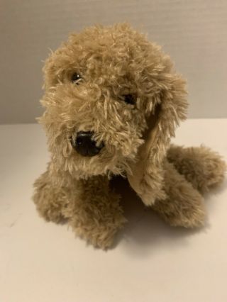 Gund Dog Plush Stuffed Animal Puppy 9 " Brown With Red Collar