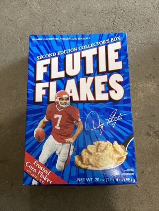Flutie Flakes 1999 Limited Edition Collector 