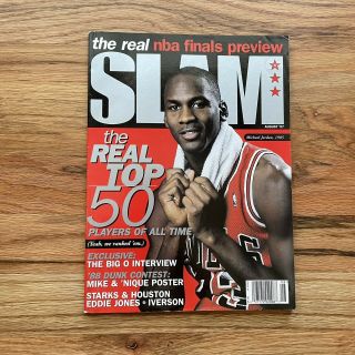 2 Slam Magazines Michael Jordan Covers No Address Lables 2