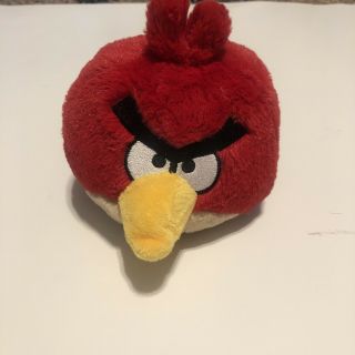 Angry Birds Red Bird 5 " Plush Stuffed Animal Doll.