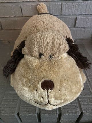 My Pillow Pet Large Brown Dog Plush Soft Stuffed Toy Animal Puppy