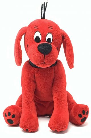 Kohls Cares Clifford The Big Red Dog Plush Stuffed Animal Toy 14 " Pbs Euc 2003