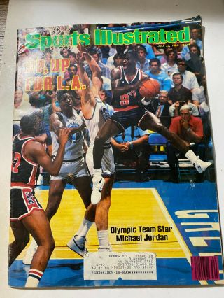 Sports Illustrated July 23,  1984 Olympic Team Michael Jordan