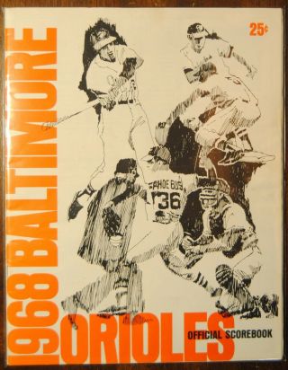 1968 Baltimore Orioles Vs Oakland A 