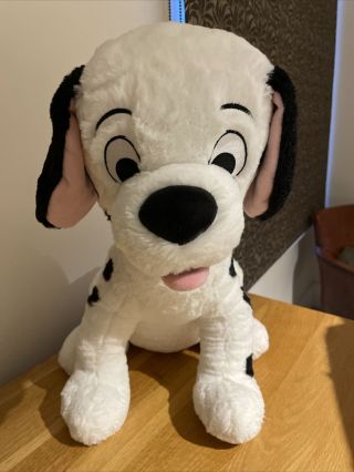 Extra Large Disney Store 101 Dalmatian Lucky Dog Soft Toy/plush Excl
