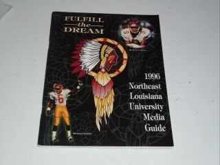 1996 Northeast Louisiana University College Football Media Guide Ex - 33