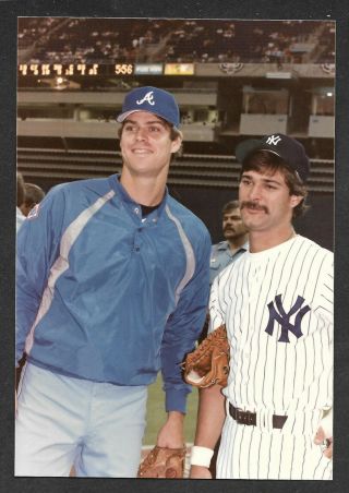 1985 Don Mattingly Yankees 3 - 1/2 X 5 A/s Game Snapshot Photo 56
