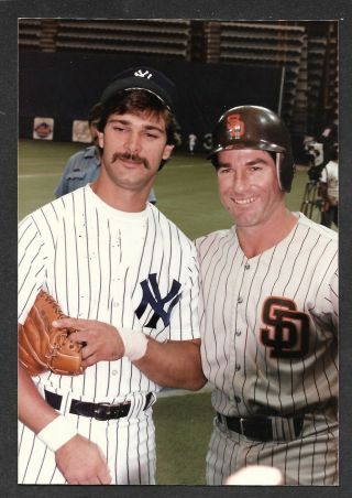 1985 Don Mattingly Yankees 3 - 1/2 X 5 A/s Game Snapshot Photo 54