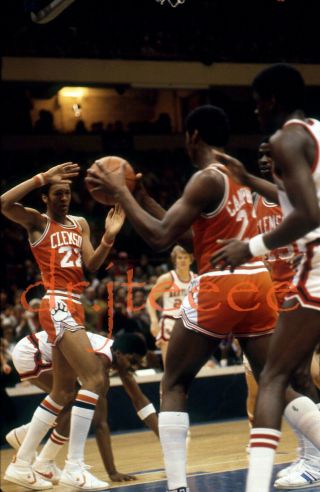 1979 Larry Nance Clemson Tigers - 35mm Basketball Slide