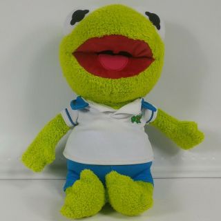 Disney Store Muppet Babies Kermit The Frog Stuffed Animal Plush 12 " Inches