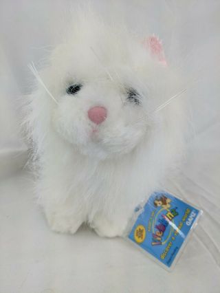 Ganz Webkinz Persian Cat Plush 7 " White Code Hm110 Stuffed Animal Toy