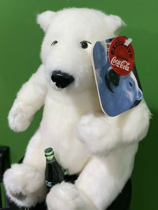 Coca Cola Polar Bear Plush Stuffed Collectible Exclusive
