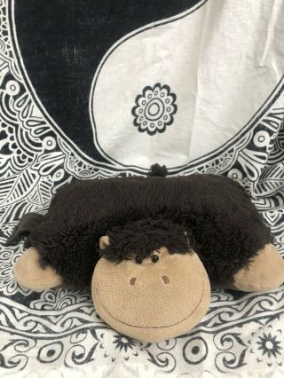Pillow Pet Pee Wee Plush Stuffed Smiling Monkey Pillow