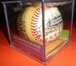 Yankee Stadium Opening Day 1923 Le Collectible Baseball Unforgettaball