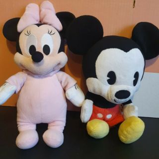 Mickey And Minnie Mouse Soft Toys - Cuties - Baby