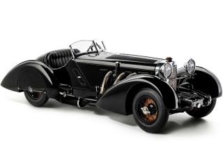 Broken 1932 Mercedes Benz Ssk Trossi " The Black Prince " 1/18 Diecast Cmc M - 225