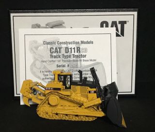 Ccm Cat D11r Cd Track Type Tractor 1:87 Scale All Brass 328/400 Nos Le