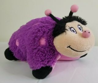 Ladybug Pillow Pet Pee Wee Purple 11” Soft Stuffed Plush