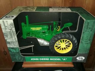 1/8 Collectable John Deere Model " A " General Purpose Tractor Nib Scale Models