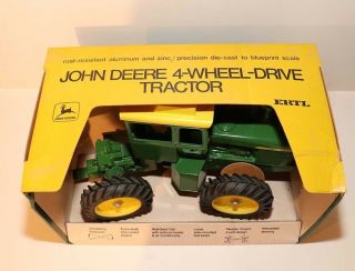 John Deere 7520 4 - Wheel - Drive Tractor 1/16 Ertl 510 - 1970’s - NIB 5