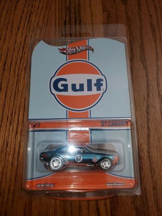 Hot Wheels Rlc Gulf 67 Camaro 4474/4500 Very Rare Card