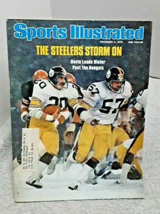 Sports Illustrated December 6 1976 Rocky Bleier Pittsburgh Steelers