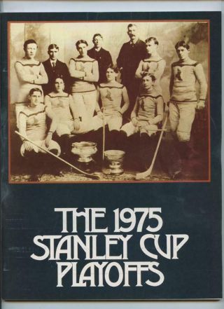 5/8 1975 Hockey Program Philadelphia Flyers Ny Islanders Stanley Cup Playoffs
