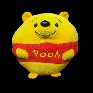 Ty Disney Winnie The Pooh Retired Stuffed Ball Plush Toy Ballz 5 "