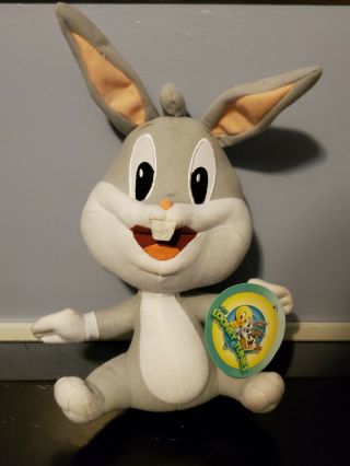 Baby Looney Tunes 12 " Bugs Bunny Plush With Tags