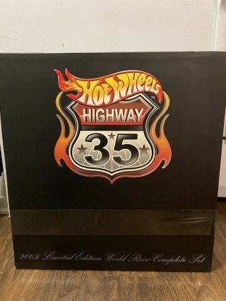 Hot Wheels Limited Edition World Race Highway 35 Complete Set 1/1000 Rlc/hwc
