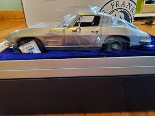 Franklin Limited Edition Fine Pewter 1963 Corvette Sting Ray