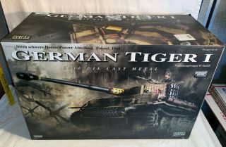 Forces Of Valor 1:16 Wwii German 505th Ss Panzer Tiger I Tank Diecast