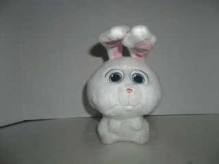 Toy Factory Secret Life Of Pets White Snowball Bunny Rabbit Plush 10 " Tall