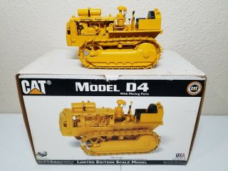 Caterpillar Cat Model D4 Crawler Tractor - Riecke Ccm 1:16 Scale Model