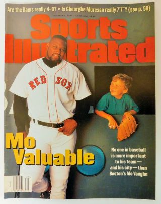 Sports Illustrated Oct 2,  1995 Mo Valuable No Label News Stand Issue
