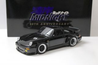 1:18 Autoart Porsche 911 (930) Turbo Wangan Midnight " Blackbird " 30th Annivers