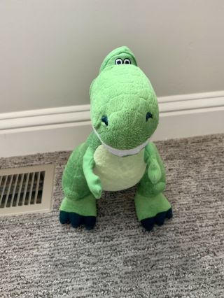 Kohls Cares Disney Pixar Toy Story T - Rex Plush 13” Stuffed Animal Green Dinosaur