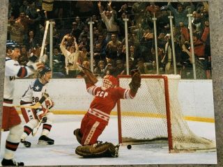 1980 Miracle On Ice Game Winning Goal Vs Ussr Olympic Hockey 8x10