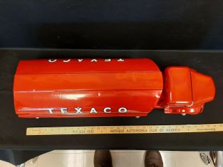 1950 ' s MINNITOY - TEXACO - Tanker Truck Toy - Restored 2