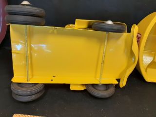 1950 ' s MINNITOY - WHITE ROSE - Tanker Truck Toy - Restored 2