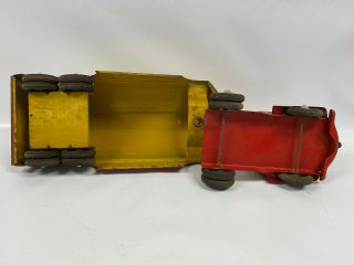 1950 ' S MINNITOYS PRESSED STEEL TOY SHELL TANKER TRUCK 6
